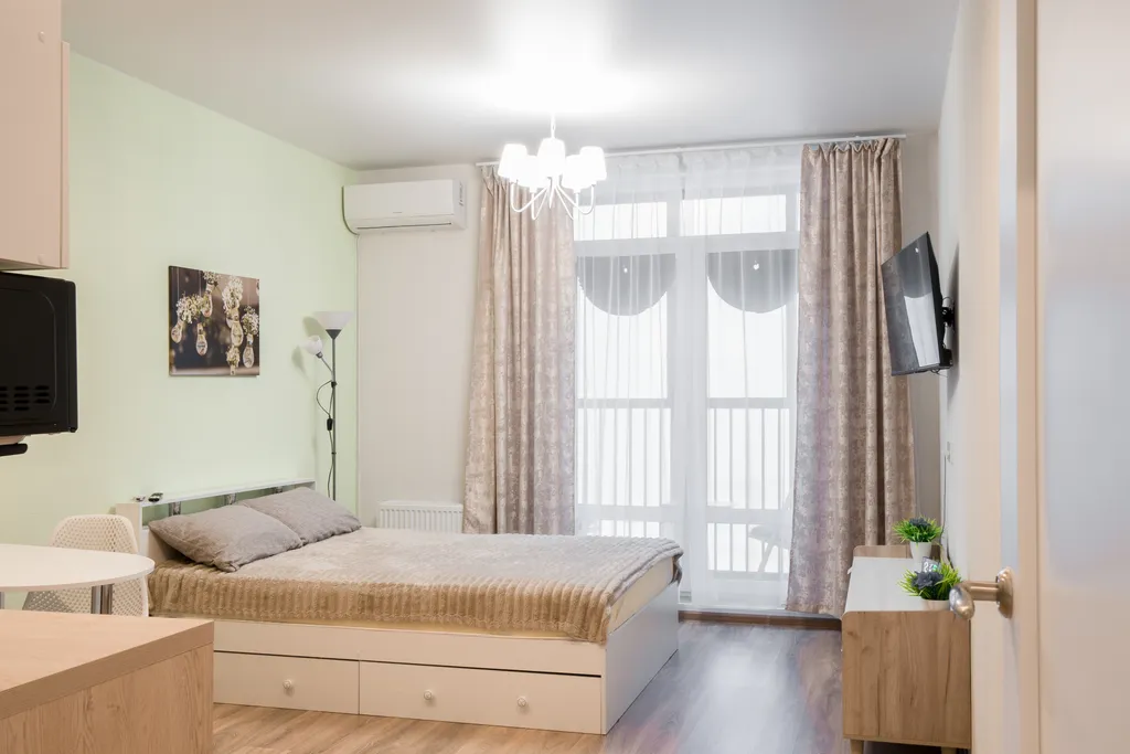 Уютное место для отдыха с кондиционером