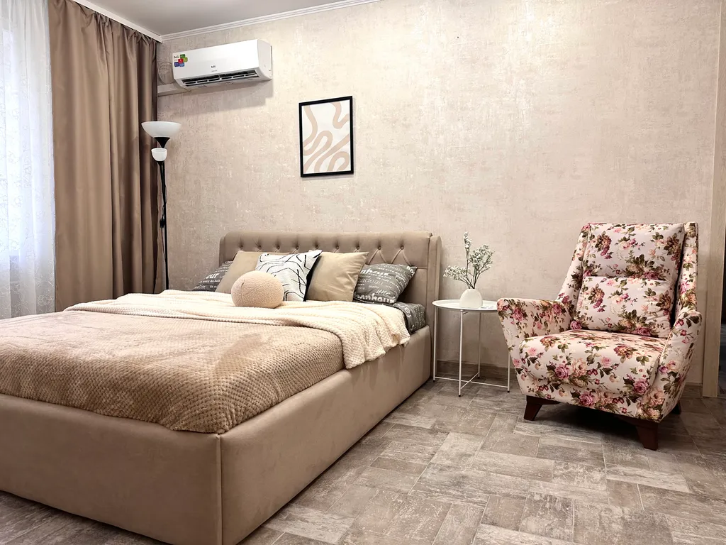 Просторная уютная трёхкомнатная квартира