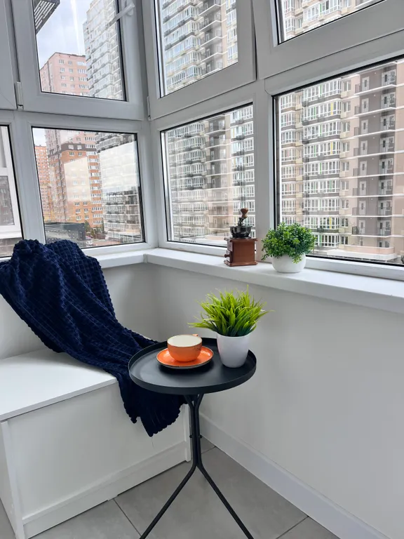 Квартира-студия с новым ремонтом, уютная и комфортная