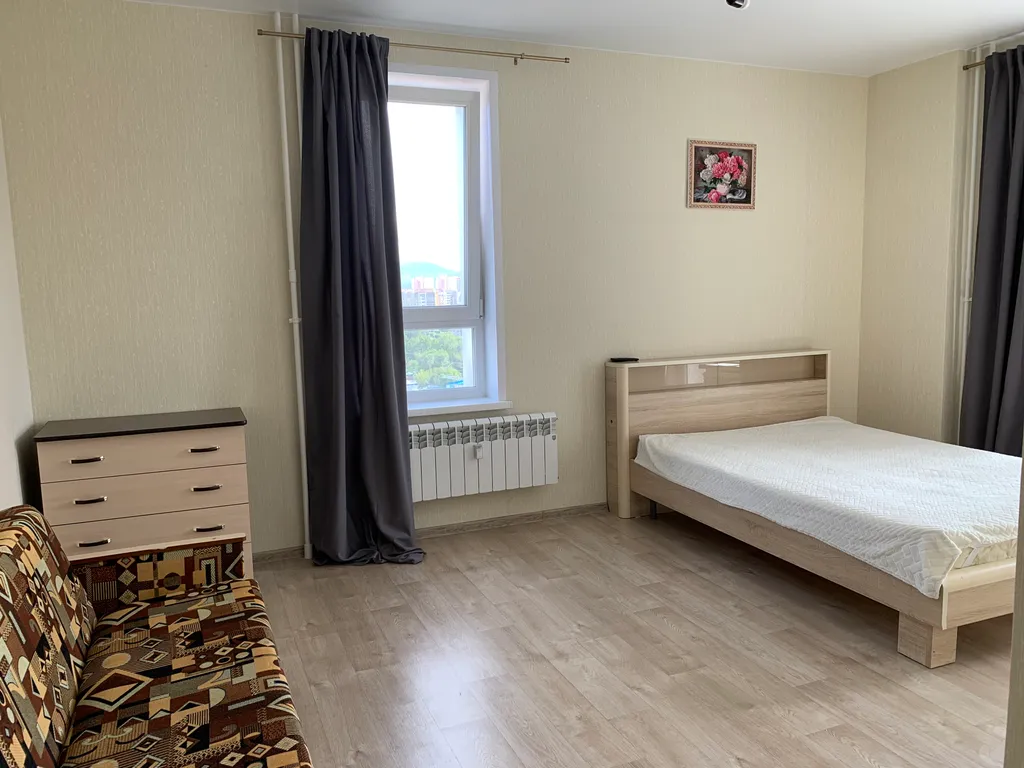 Квартира Однокомнатная квартира с красивым видом на город с 15 этажа — Красноярск