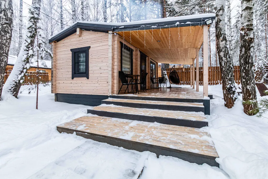 Эко-Домик в лесной тиши