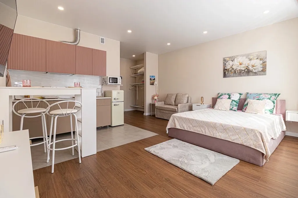 Дизайнерская студия в ЖК Самолет