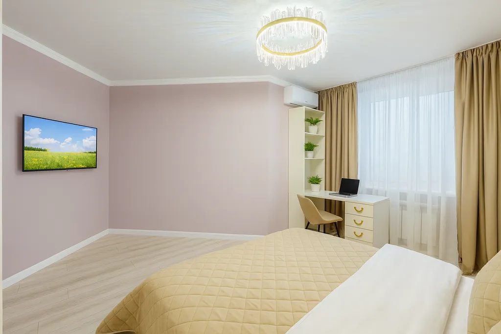 Полноценная двухкомнатная квартира с панорамным видом в сети Livio.su