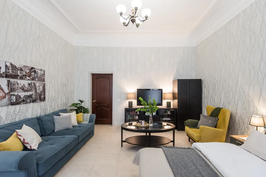 Квартира Квартира Элегантная двушка на Дмитровке — Москва