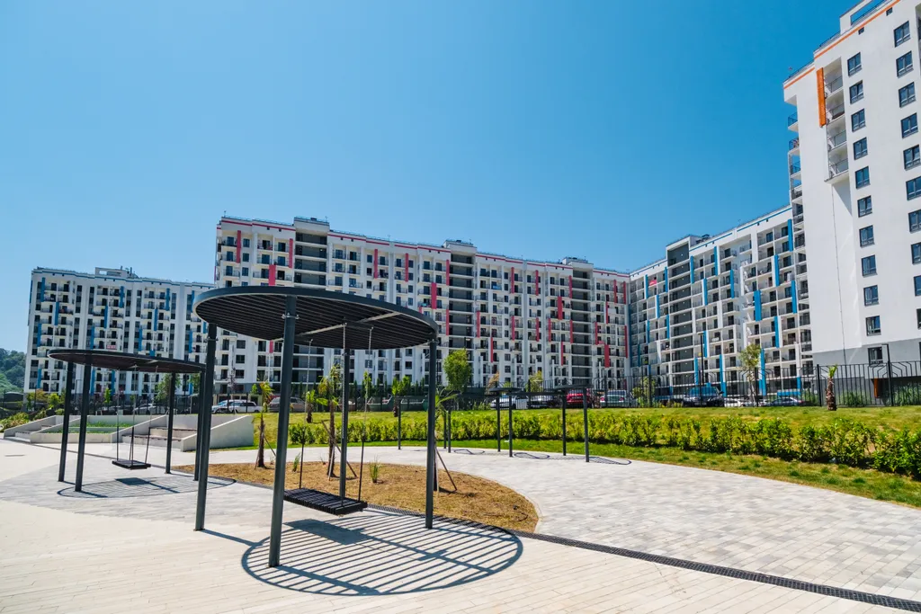 ЖК комфорт-класса «Летний», студия 28 м², 6 этаж, с видом на природу