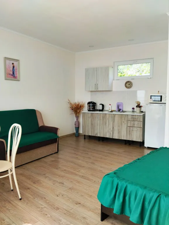 Квартира Уютная студия с шикарным видом на море и горы — аренда посуточно в Симеиз