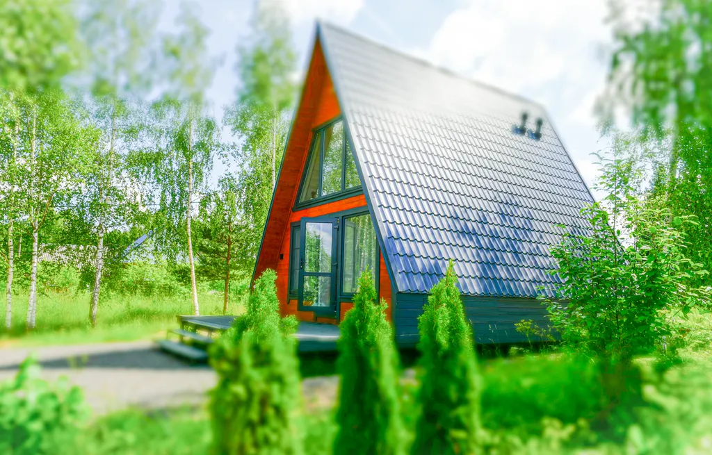 Коттедж Дом для отдыха всей семьей — Луга