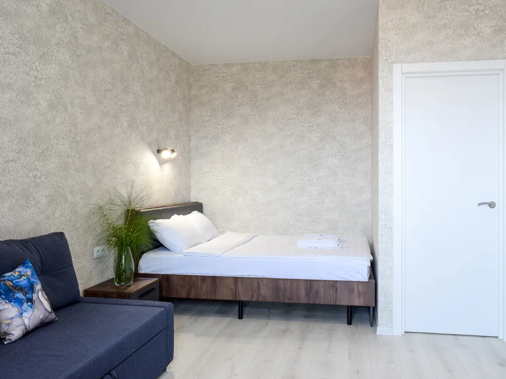 Квартира морент с яркими акцентами в ЖК Фрукты