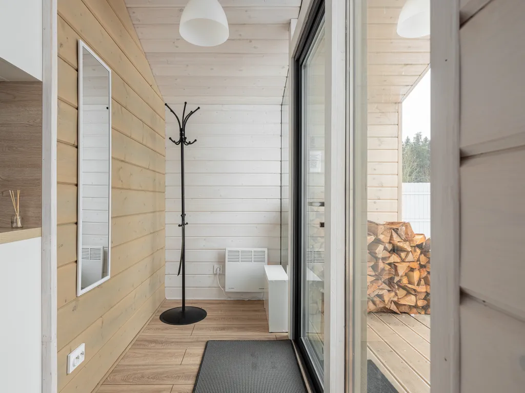 Домик у леса с камином и баней