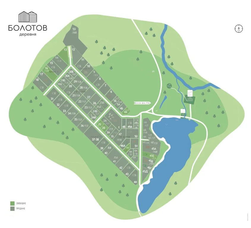 Уютный дом в Болотов деревне