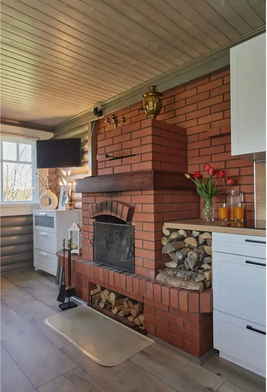 Коттедж Дом с баней на берегу реки Шуя — Верховье