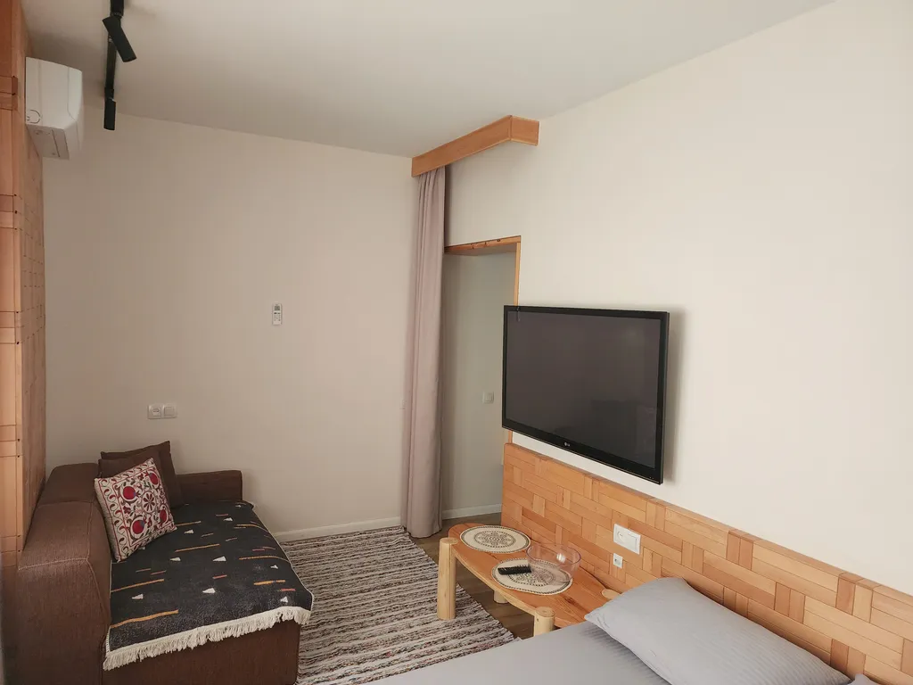 Дизайнерская небольшая квартира в центре города