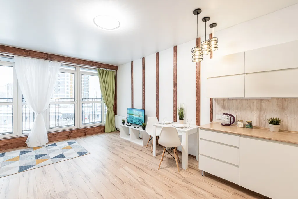 Новая квартира с джакузи