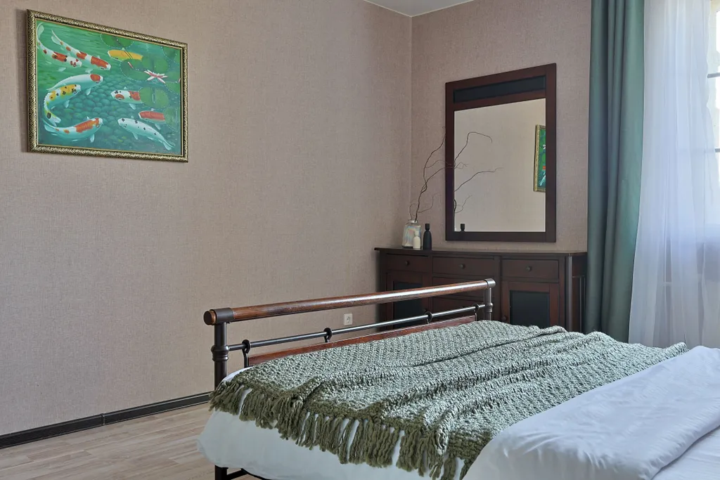 Комфортное жильё в центре с видом на реку Булак