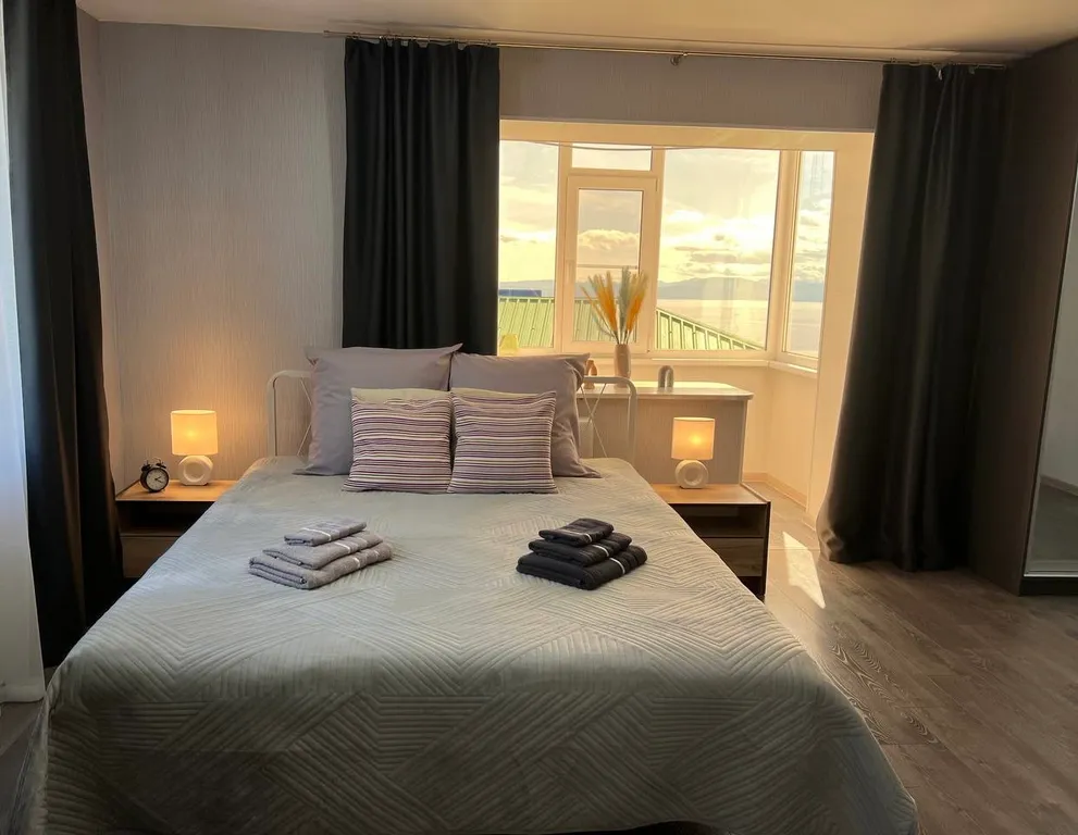 1-квартира с шикарным видом на Авачинскую бухту и Вилючинский вулкан