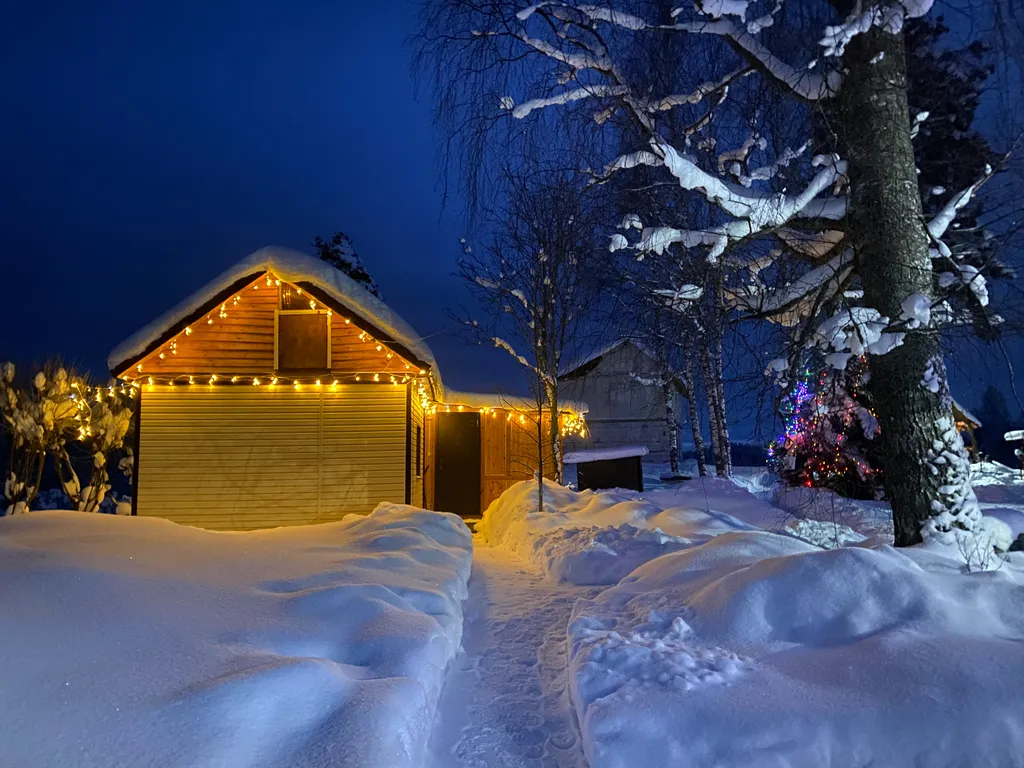 Эко-дом на природе со всеми удобствами