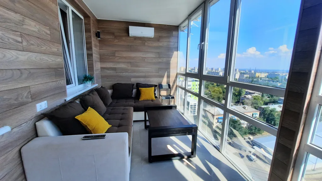 Элитная Квартира Евродвушка с террасой и красивым панорамным видом