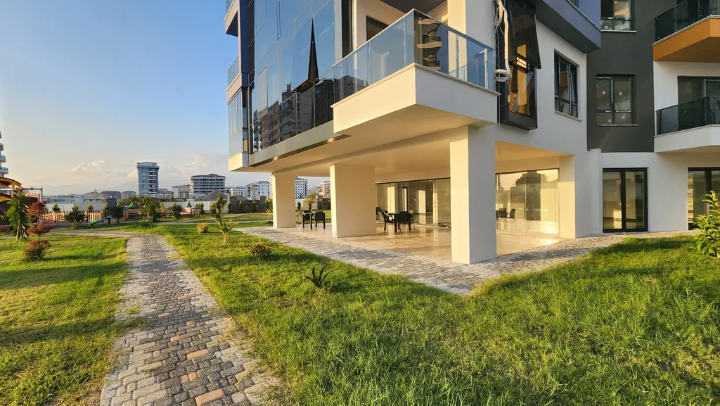 Современные апартаменты, район Махмутлар