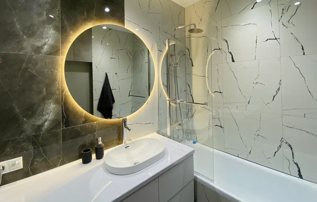 Современная светлая студия в горах