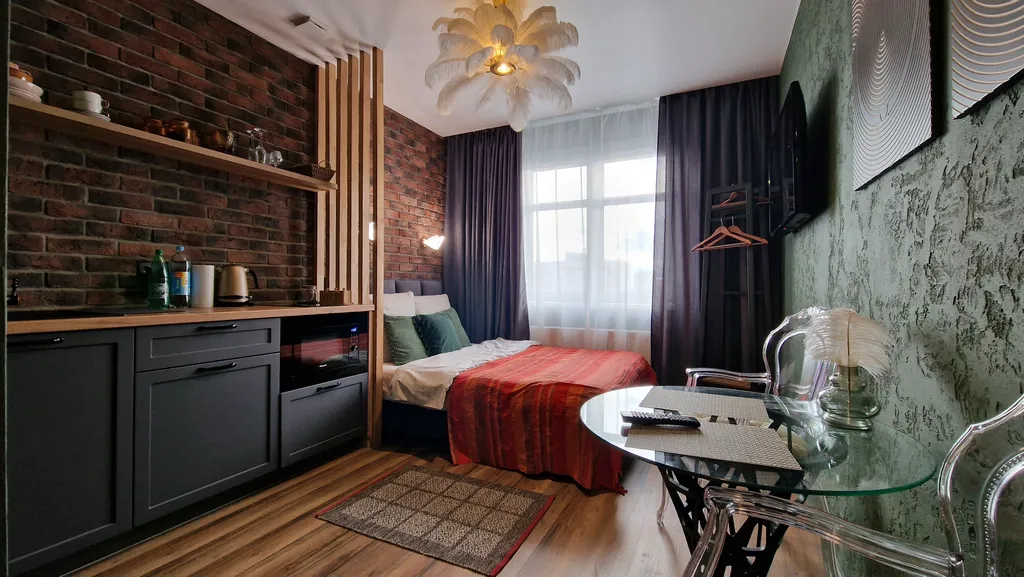 Квартира Квартира Современная студия в новом доме с видом на город — Ярославль