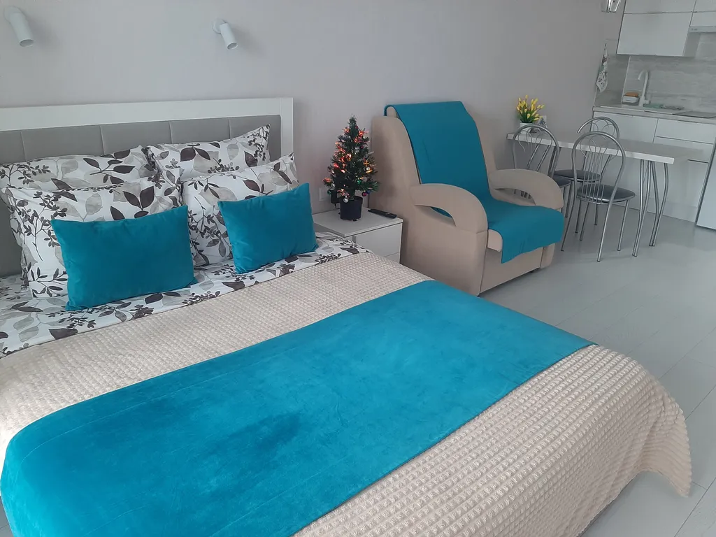 Квартира Уютная студия с видом на колесо обозрения — аренда посуточно в Владимир