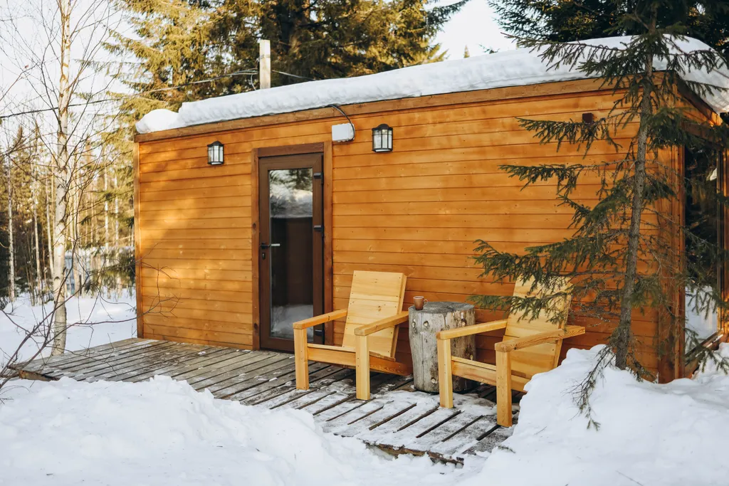 Уютный домик для двоих рядом с Белой