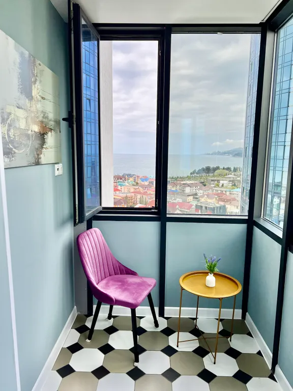 Квартира Апартаменты в ЖК Морская Симфония 2 с видом на море и горы — Адлер