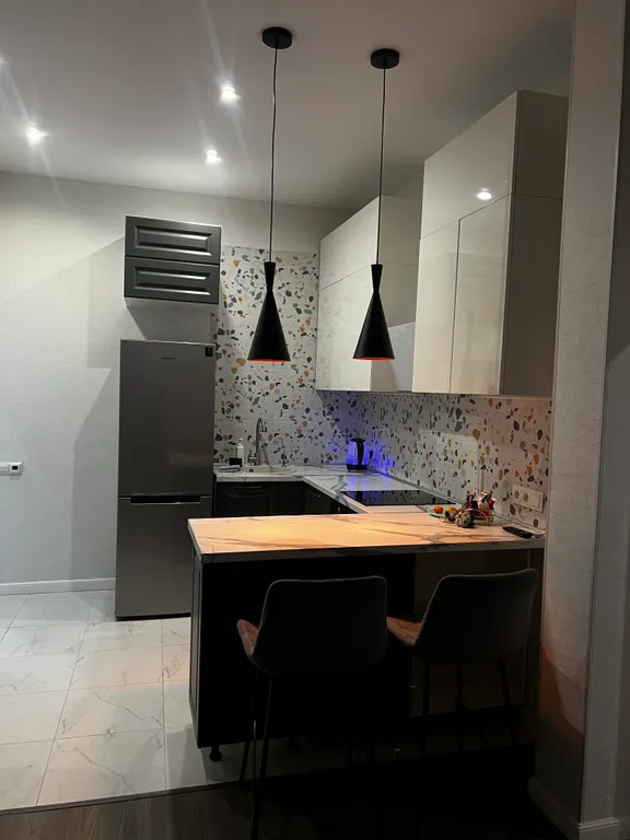 Уютная евродвушка с видом на море, горы и парк Ривьера