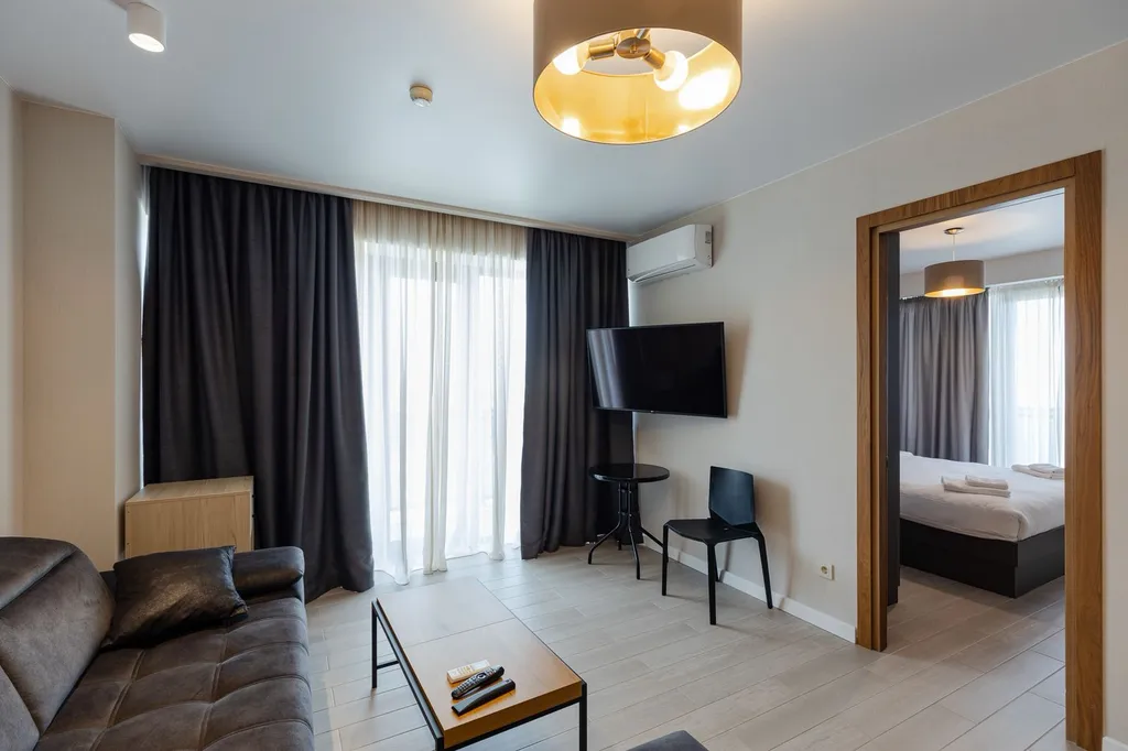 Трехкомнатные апартаменты с видом на парк