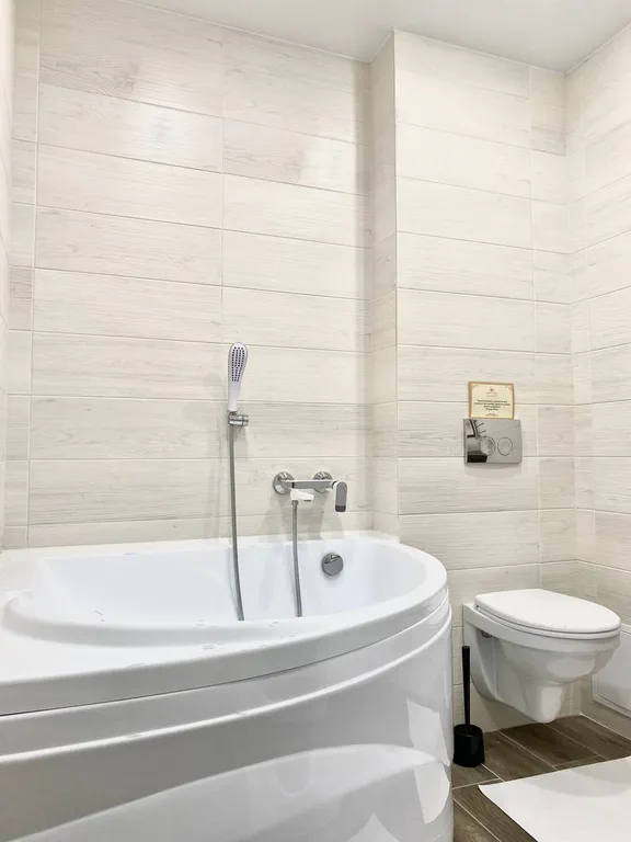 Студия с раздельными кроватями в апарт-отеле Кристалл!