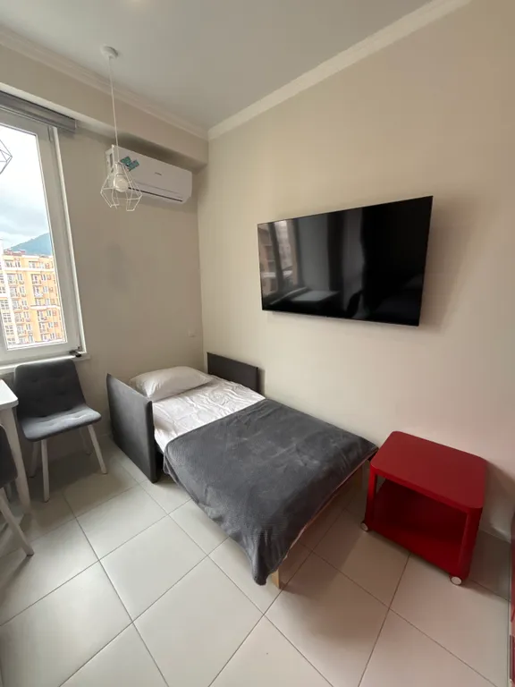 Новая студия с дизайнерскими ремонтом