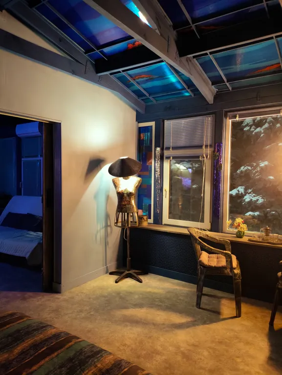 Коттедж Удивительный дом, фонари верхнего света, звуки природы и города — Казань