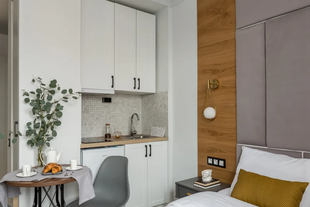 Апартаменты Кварт-Отель студия с джакузи Кипарис