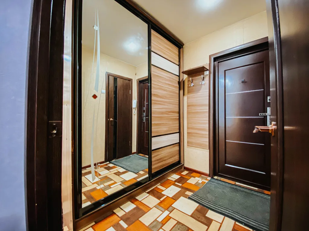 Уютная студия с круглой кроватью