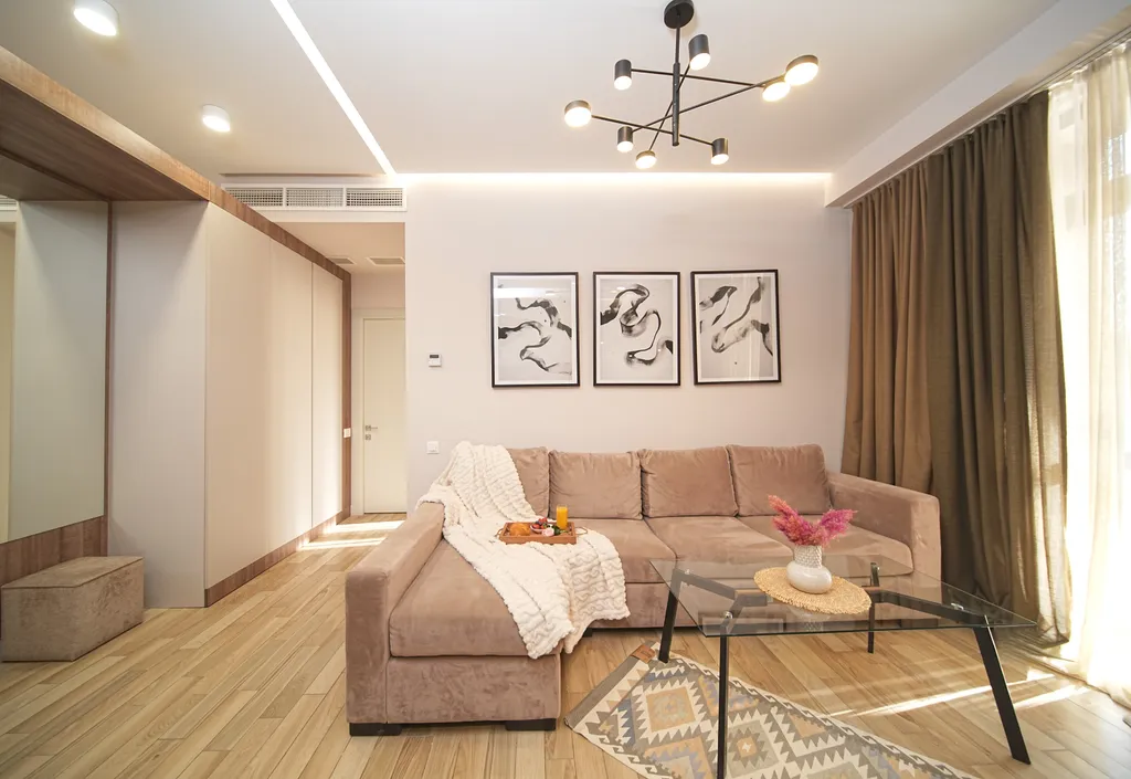 Уютная квартира c 1 спальней в центре города рядом с Сизнс парк