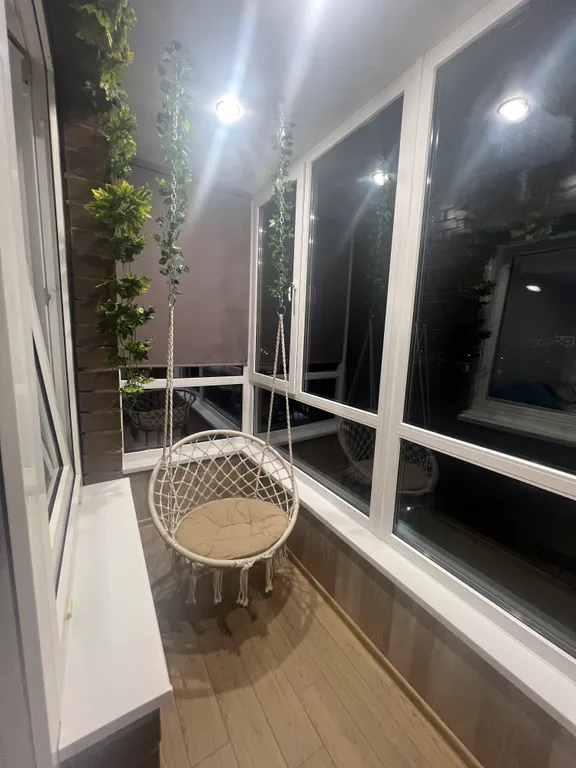 Апартамент с видом на озеро Кубань с джакузи с качелей