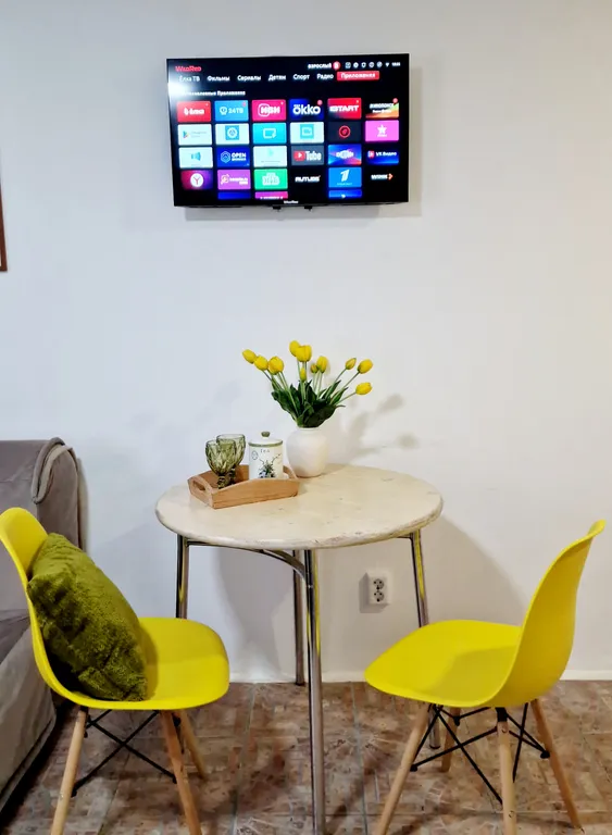 Квартира Квартира Зеленая студия с мини кухней, тихий центр — Геленджик