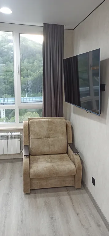 Квартира Квартира Евро студия на равнине с видом на горы, рядом море и лечебница Мацеста — Сочи