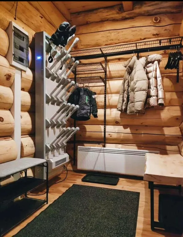 Шикарный дом из бревна