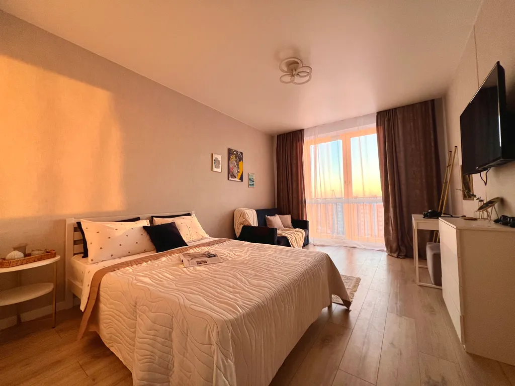 Квартира Уютная квартира Indigo с красными закатами — Калининград