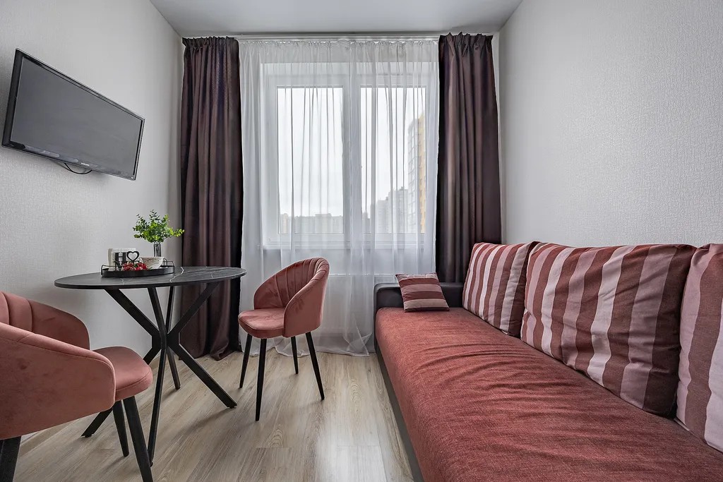 Уютная евро-однушка с модульными спальными местами