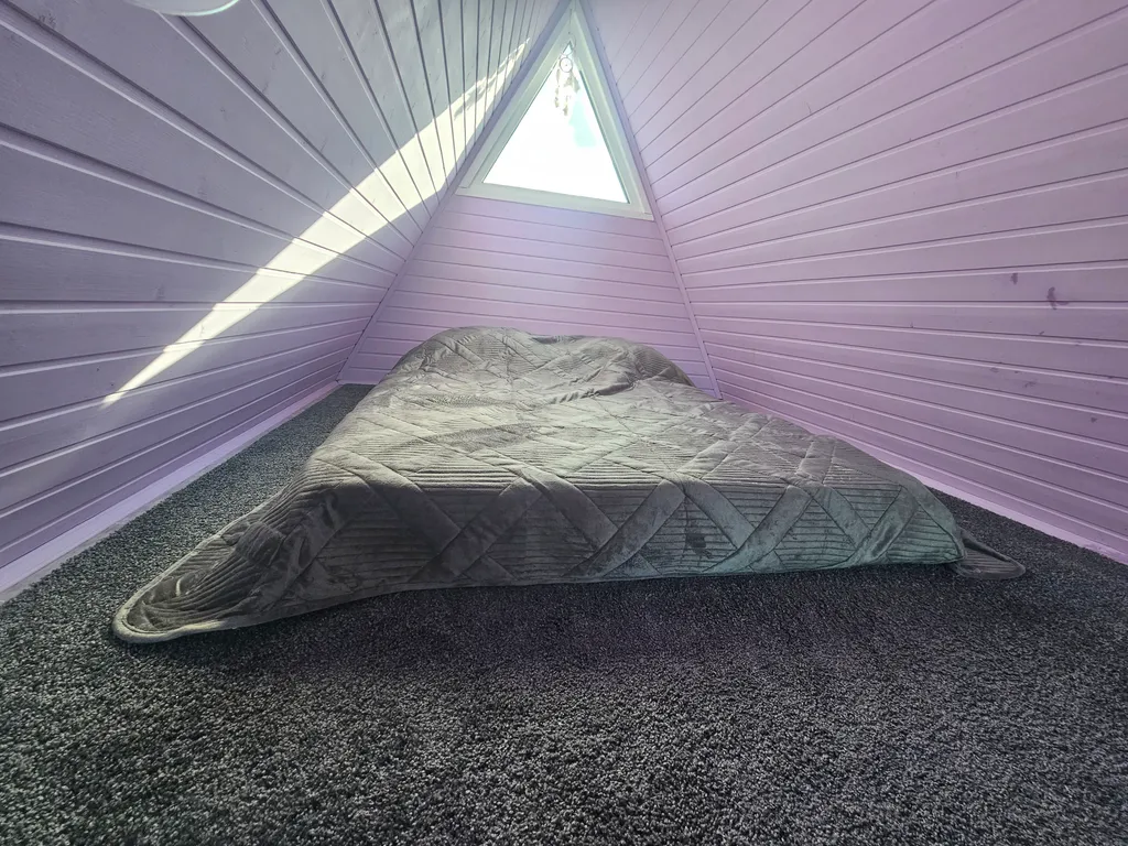 Дом a frame на природе