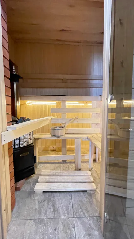 Дом с сауной и банным чаном