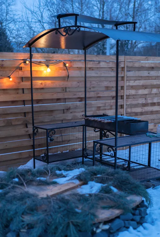 Коттедж A-frame дом Изумруд — Образцово