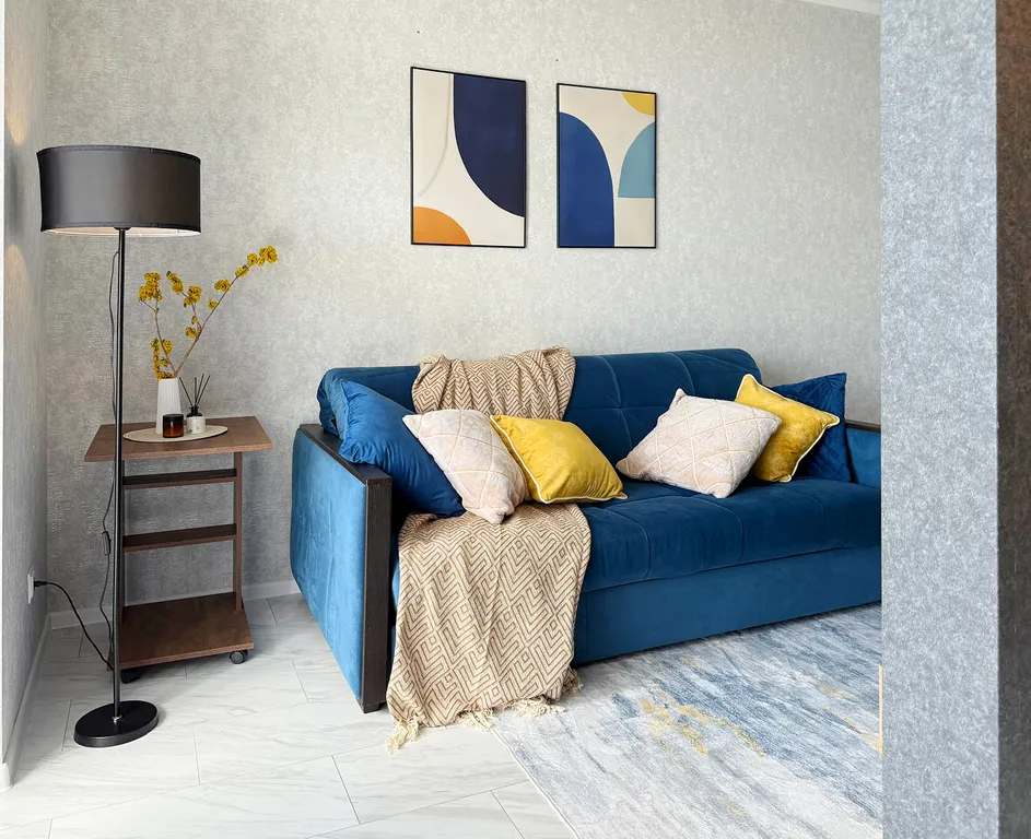 Квартира Квартира Уютная светлая студия с панорамным видом — Светлогорск