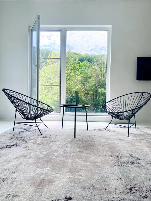 Современный дом с видом на природный парк