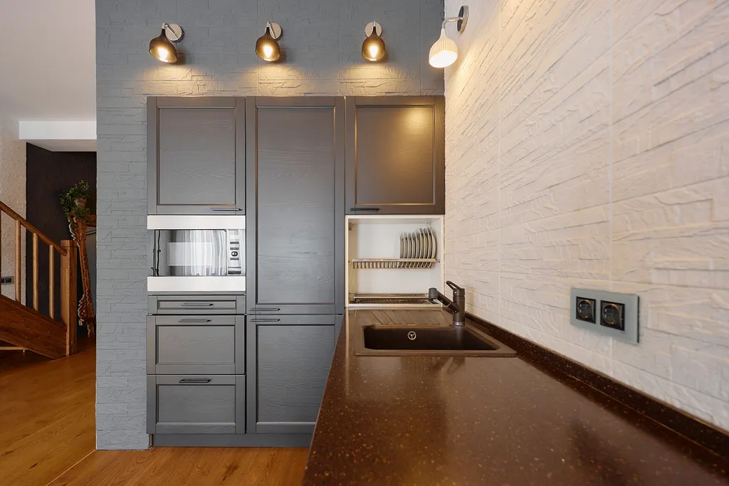 Стильный апартамент с видом на горы