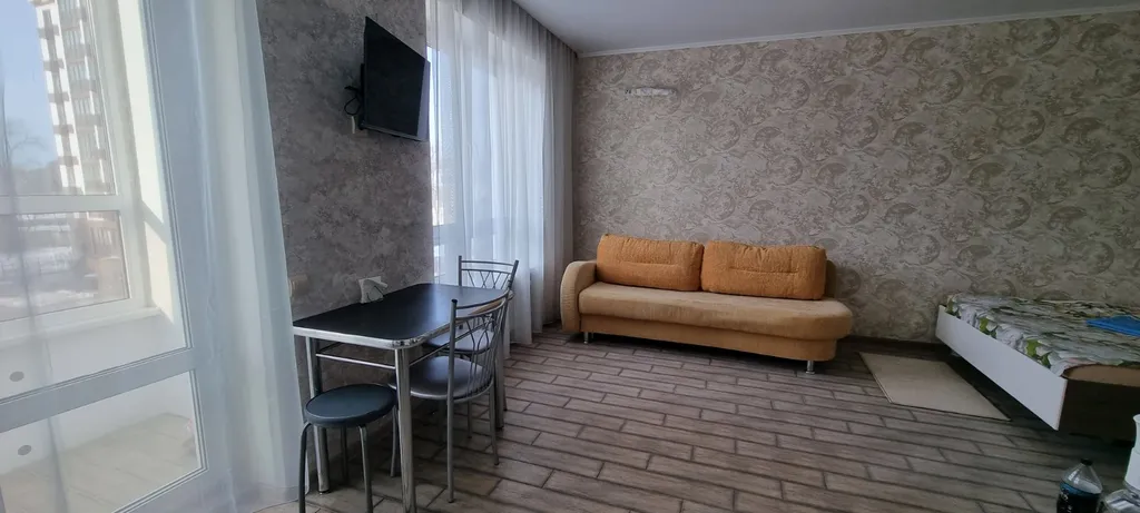 Уютная студия около памятника Победы в новом доме ЖК Новелла