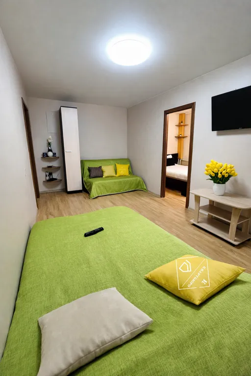 Трёхкомнатная квартира в центре города