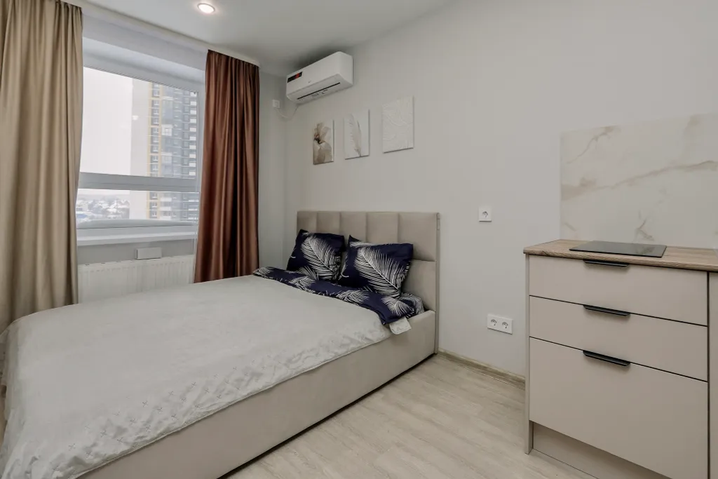 Шикарная студия с новым ремонтом для 4 гостей в Покровском районе